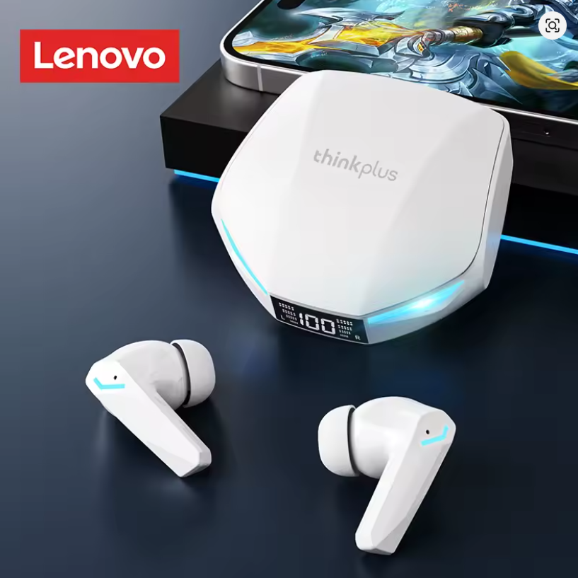 Lenovo GM2 Pro: Auriculares Bluetooth 5.3 para Juegos y Deportes con Modo Dual y Reducción de Ruido