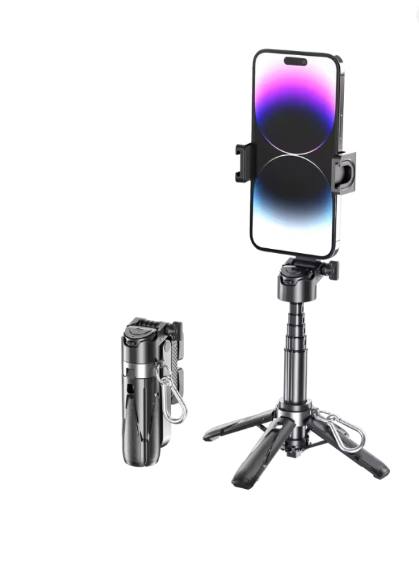 Trípode Multifuncional Telescópico Portátil Mini Bluetooth