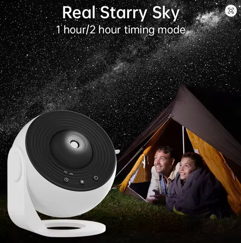 Proyector de Galaxia y Cielo Estrellado 360°: Transforma tu Habitación en un Universo Personal
