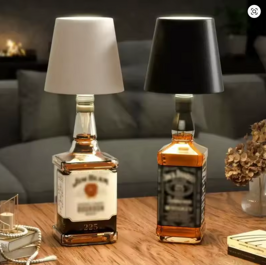 Lámpara LED para Botellas: Faro Portátil Recargable RGB para Ambiente y Decoración