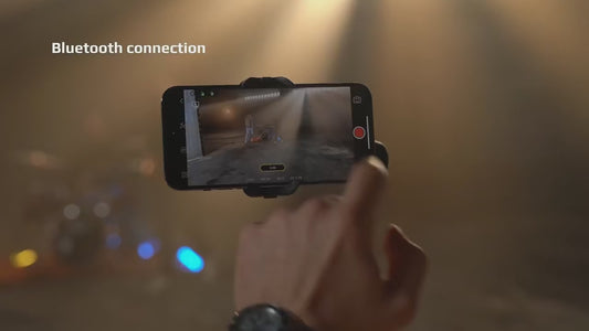 Estabilizador Tripode Cardán de Mano de 3 Ejes con Varilla de Extensión y Pantalla LED